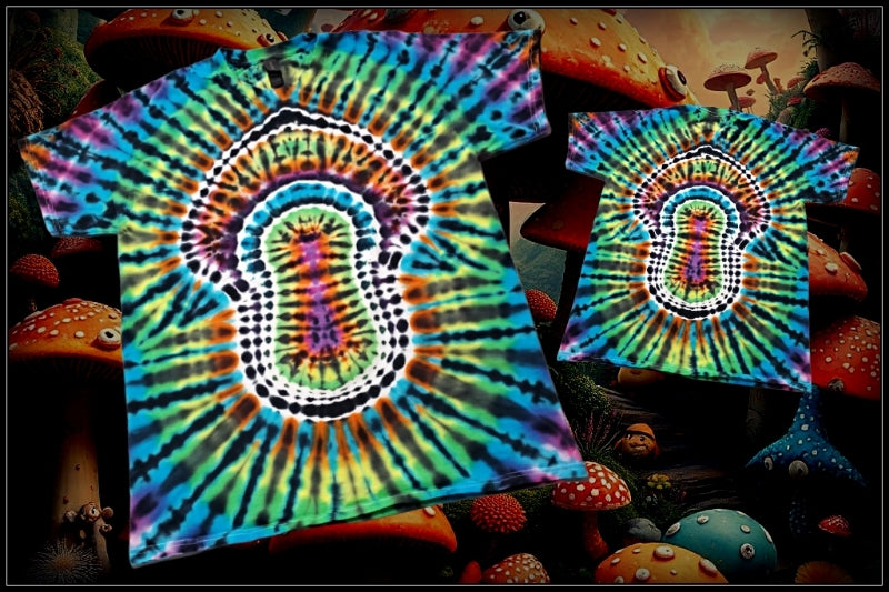 Magic Mushroom Design Tie Dye!