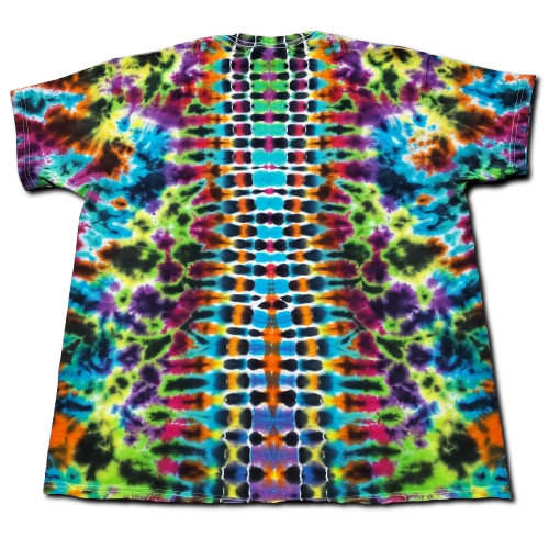 Happy Magic Mushroom with Spinal Design Tie Dye!