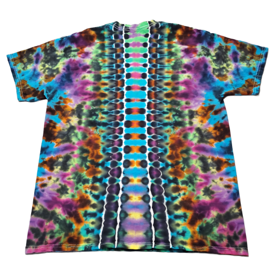 Happy Magic Mushroom with Spinal Design Tie Dye!