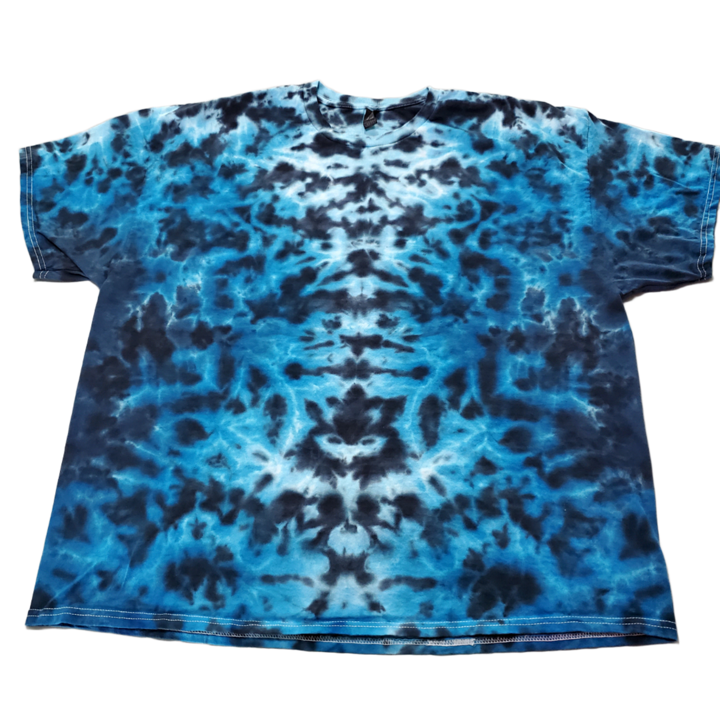 Rorschach Scrunch Gradient Color Style Tie Dye T Shirt