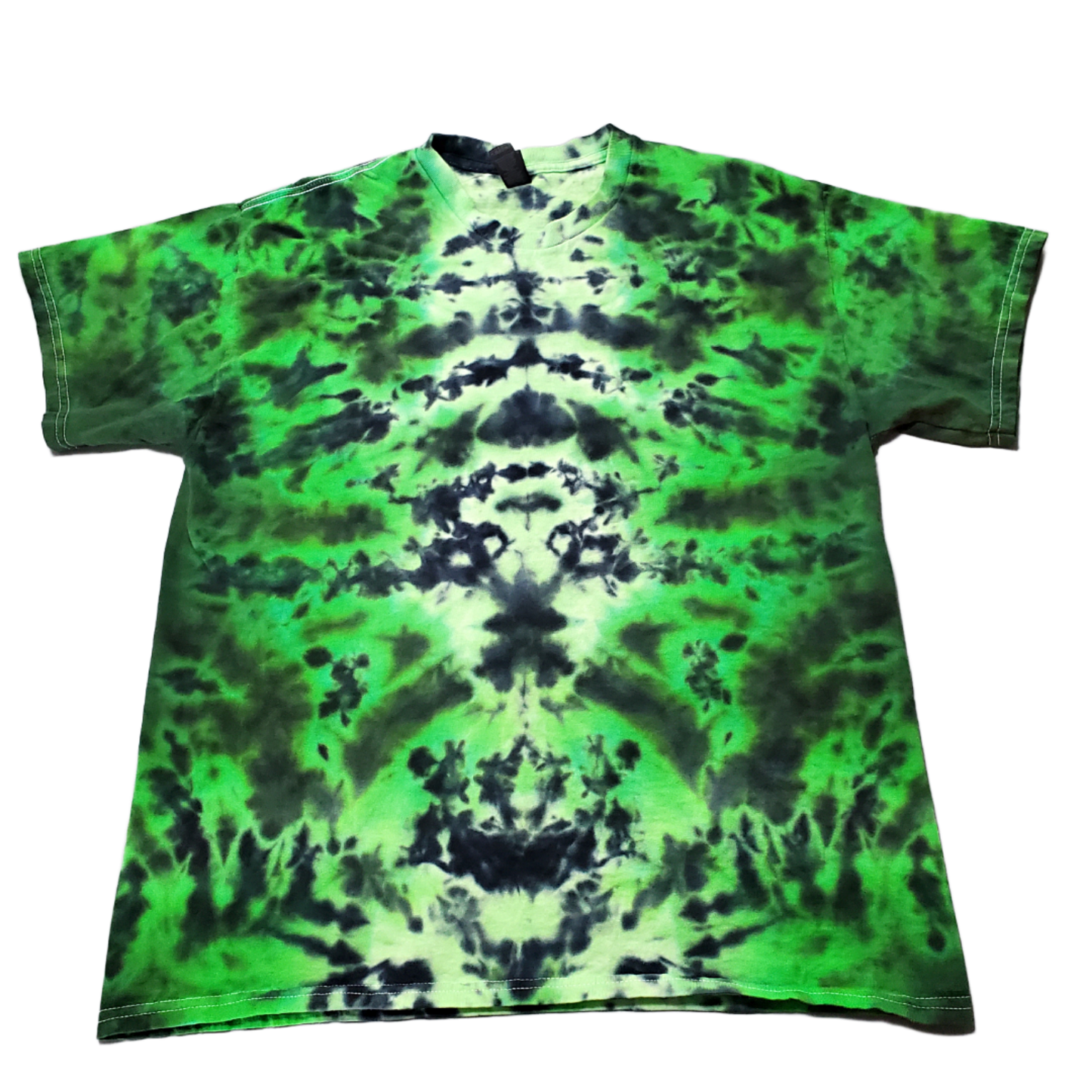 Rorschach Scrunch Gradient Color Style Tie Dye T Shirt
