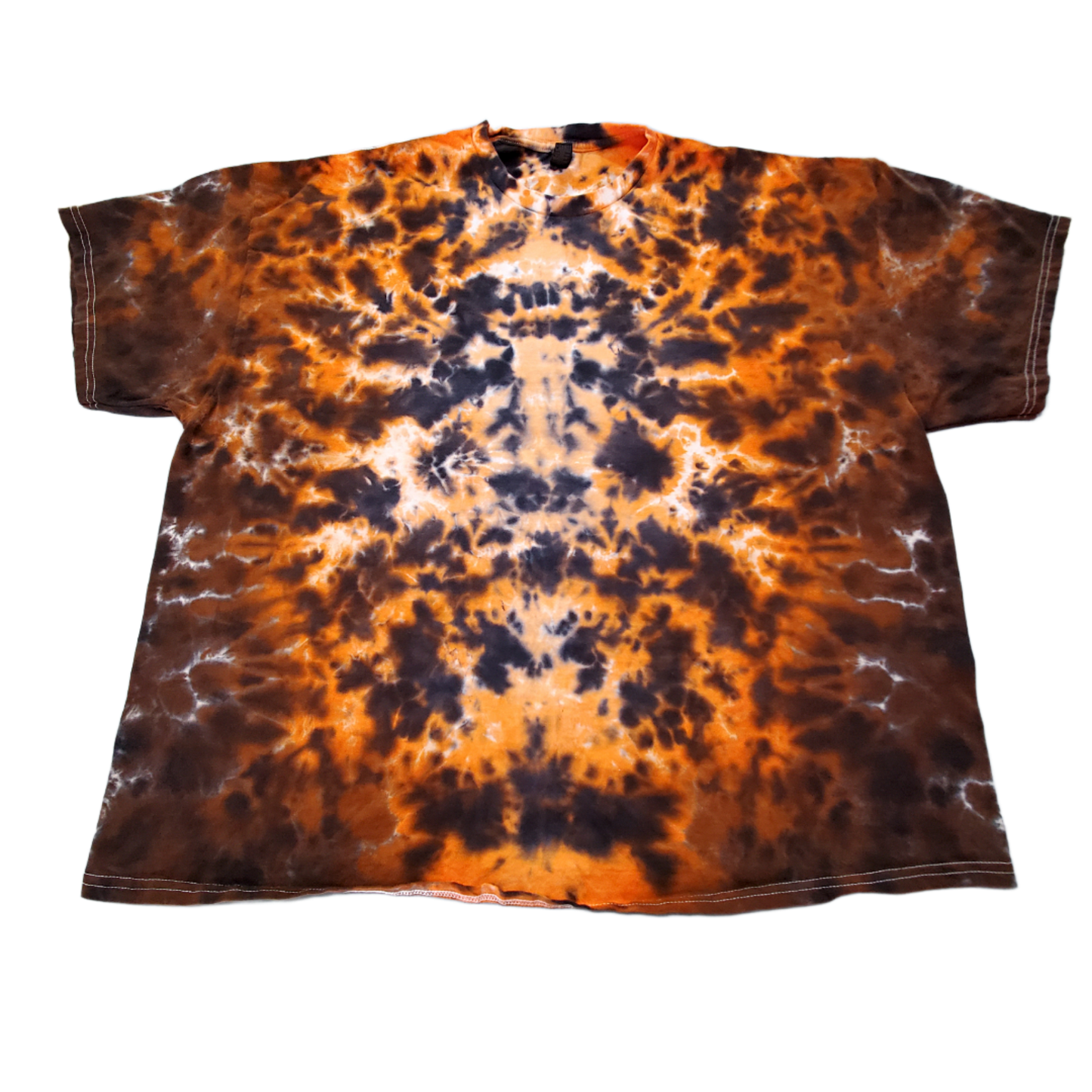 Rorschach Scrunch Gradient Color Style Tie Dye T Shirt