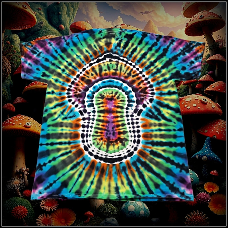 Magic Mushroom Design Tie Dye!