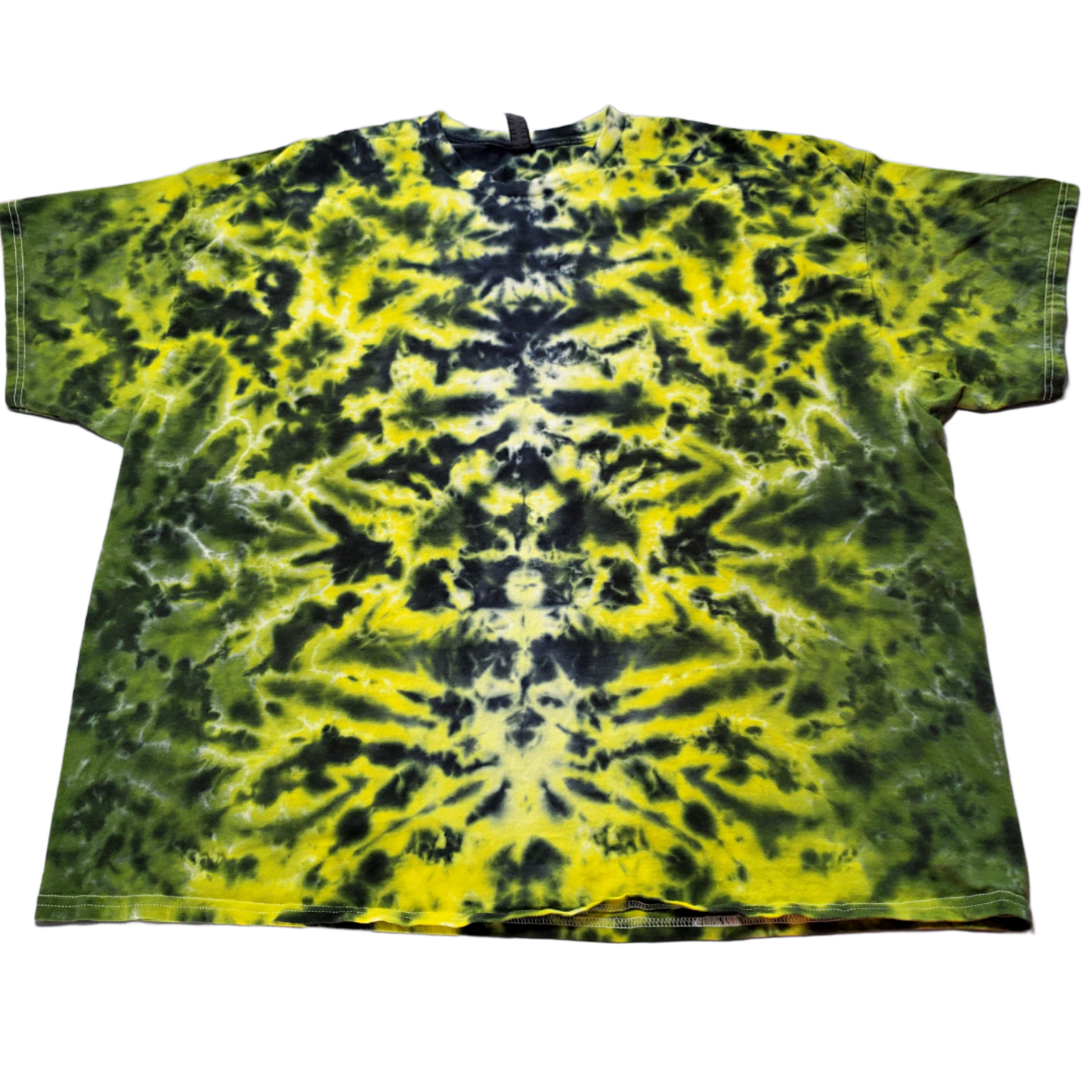 Rorschach Scrunch Gradient Color Style Tie Dye T Shirt