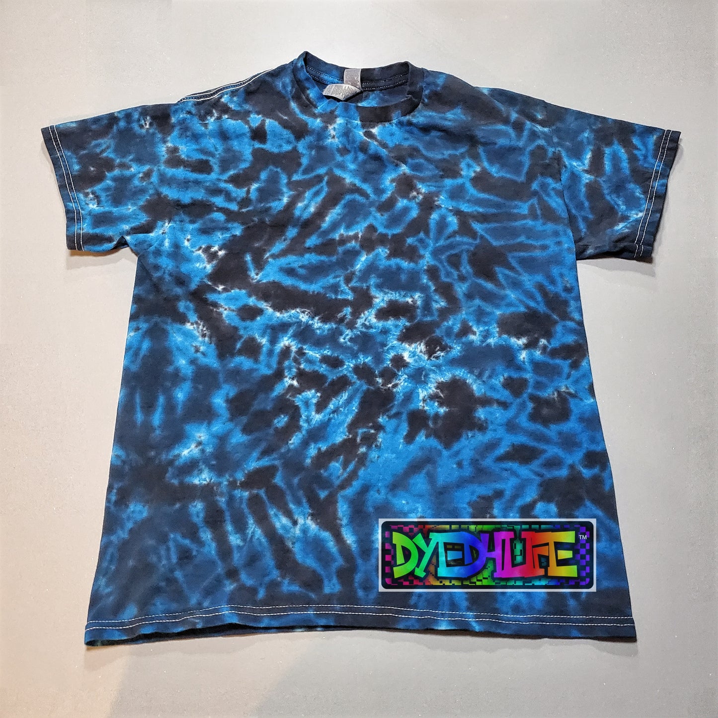 Scrunch Style Tie Dye T Shirt