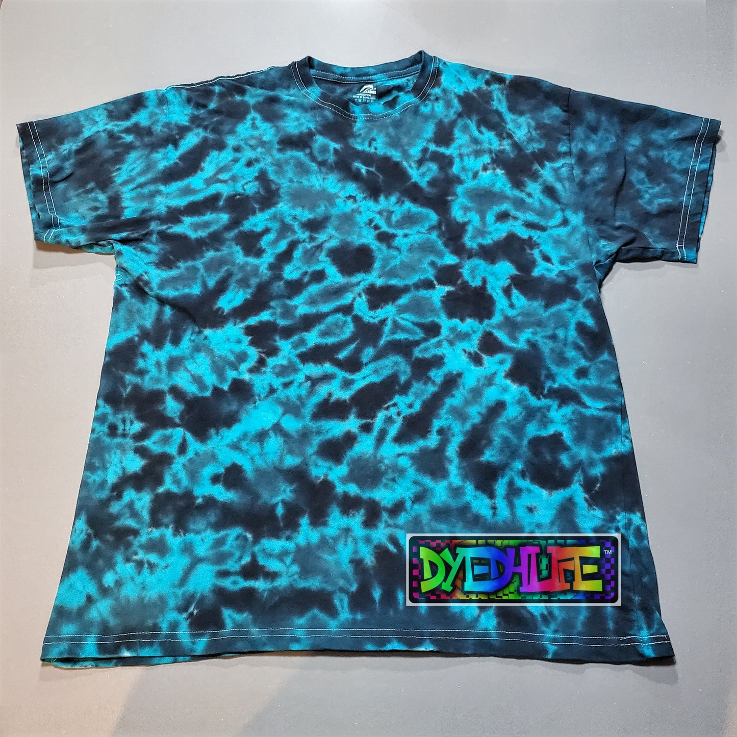 Scrunch Style Tie Dye T Shirt