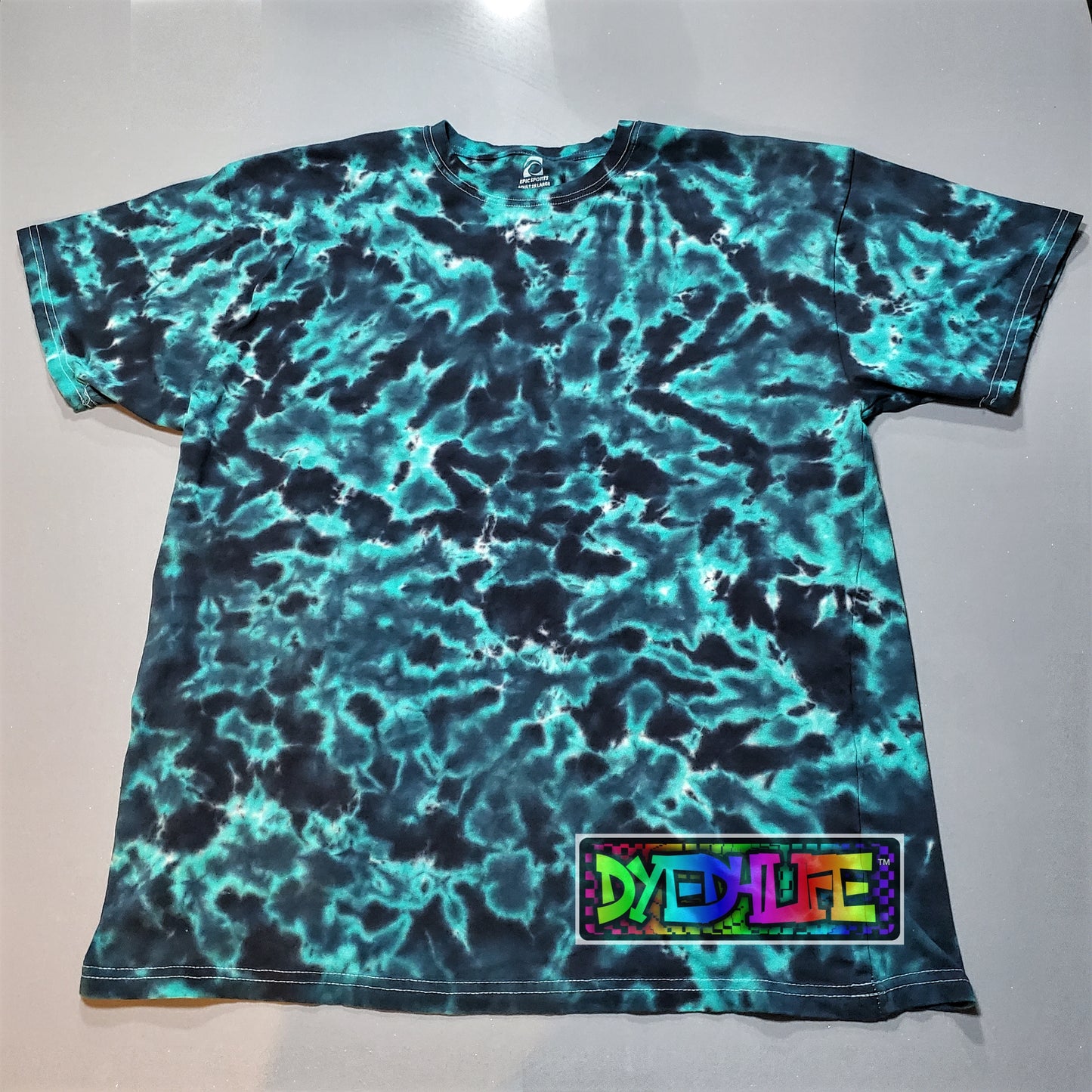 Scrunch Style Tie Dye T Shirt