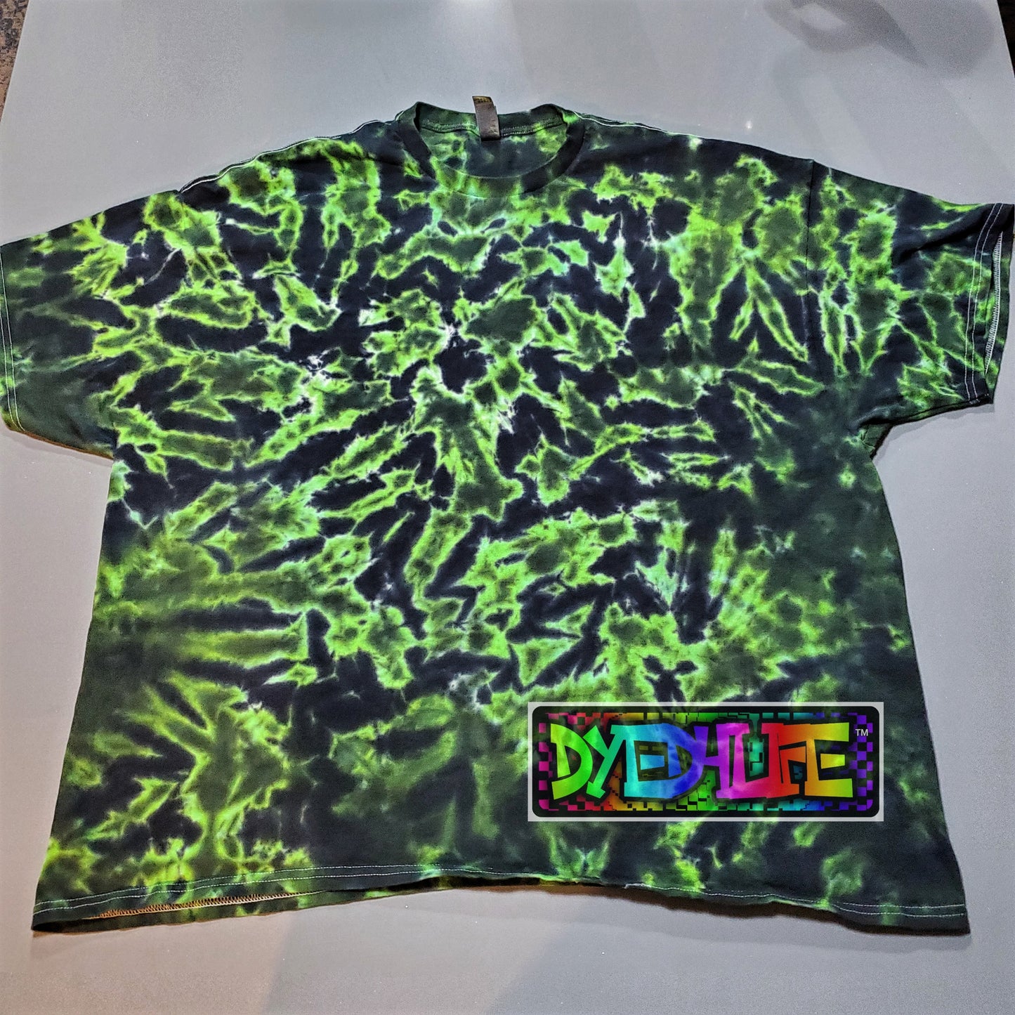 Scrunch Style Tie Dye T Shirt