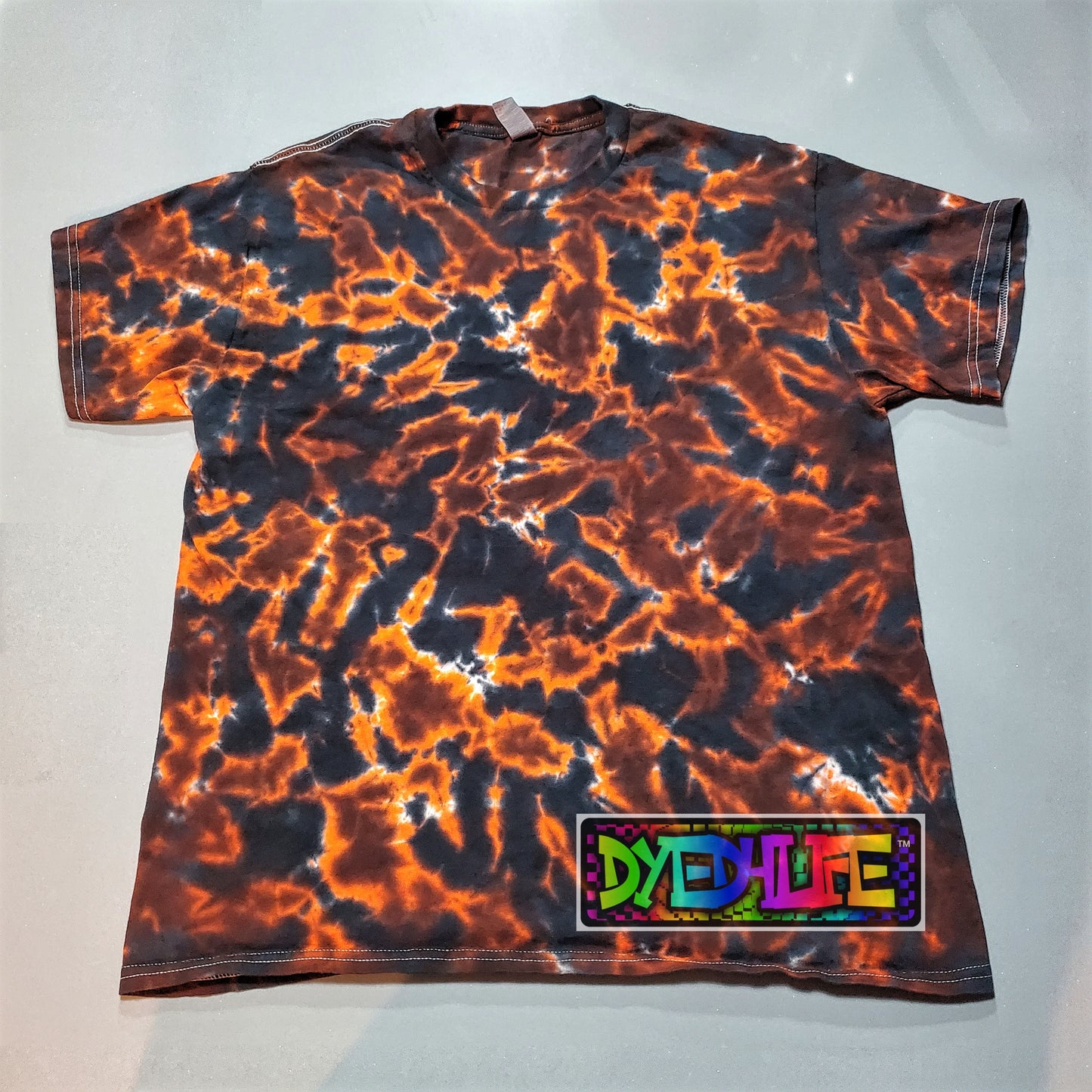 Scrunch Style Tie Dye T Shirt