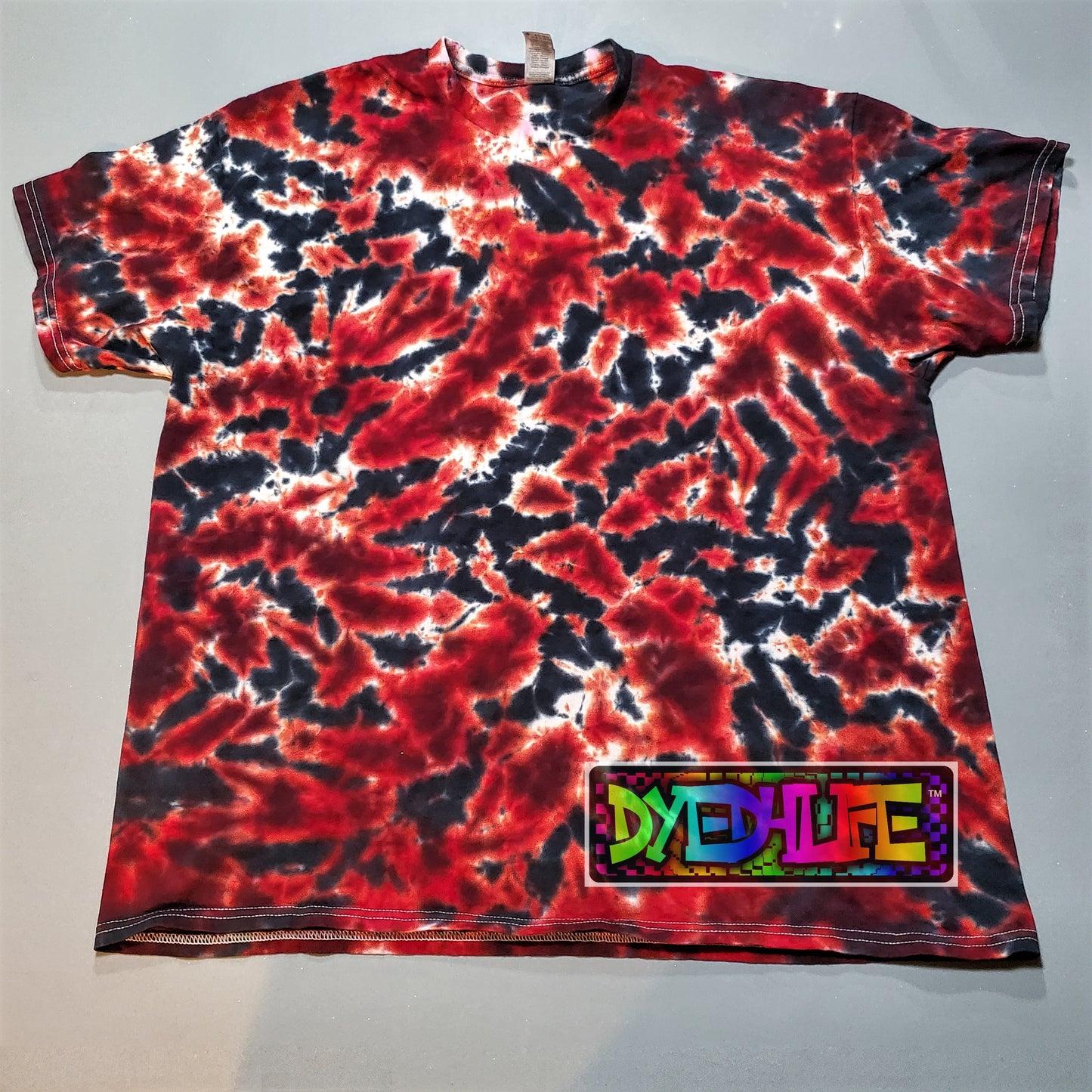 Scrunch Style Tie Dye T Shirt