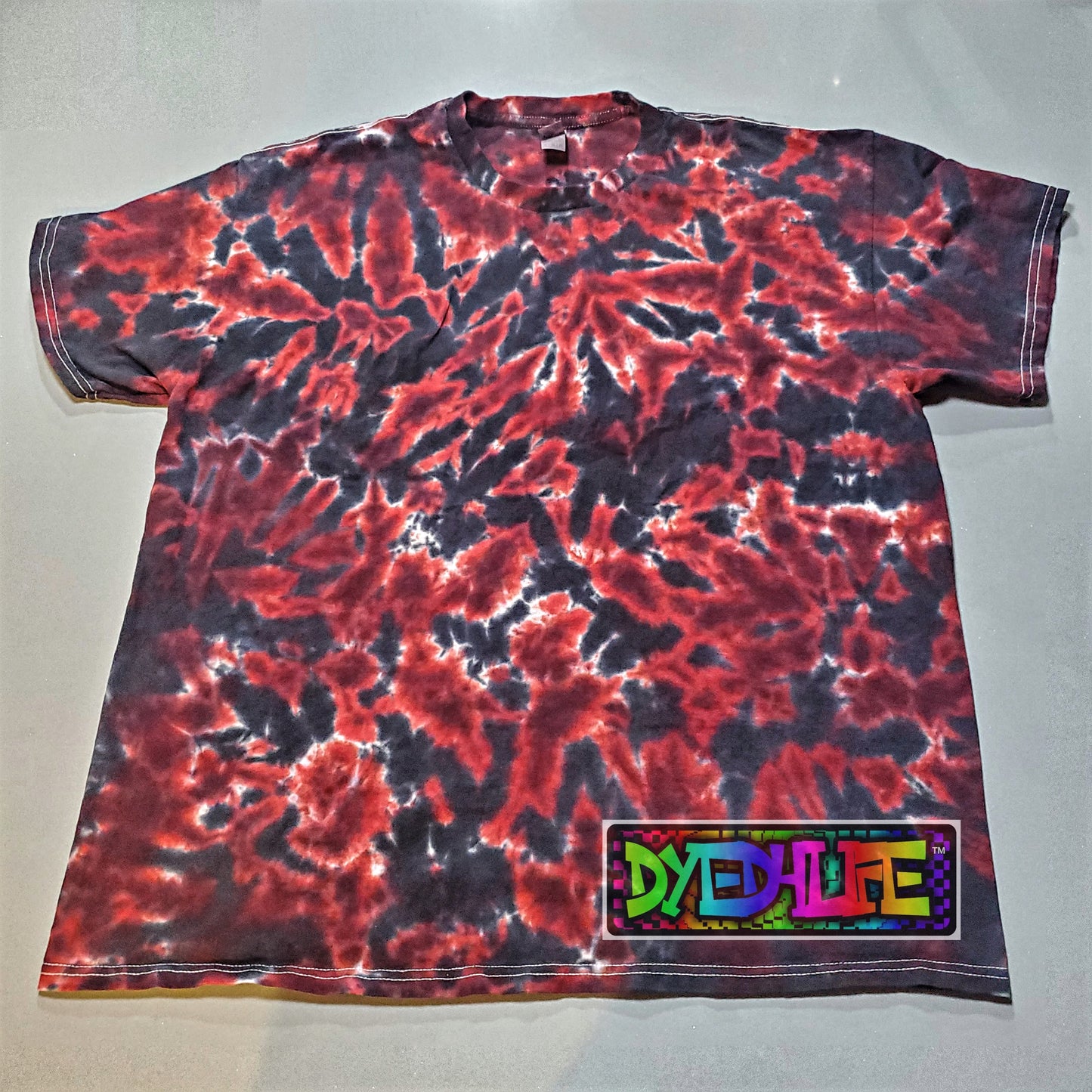 Scrunch Style Tie Dye T Shirt