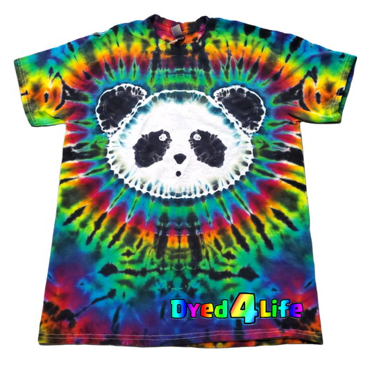 Panda Face Tie Dye Shirt!