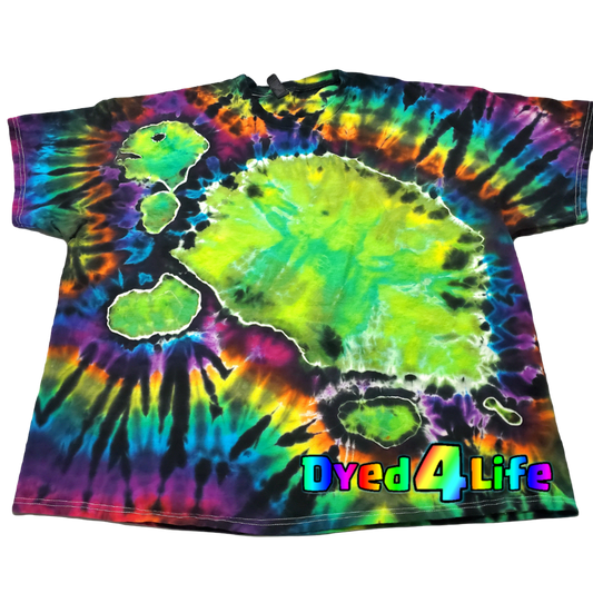 Ladies Tortoise Turtle Tie Dye Shirt!