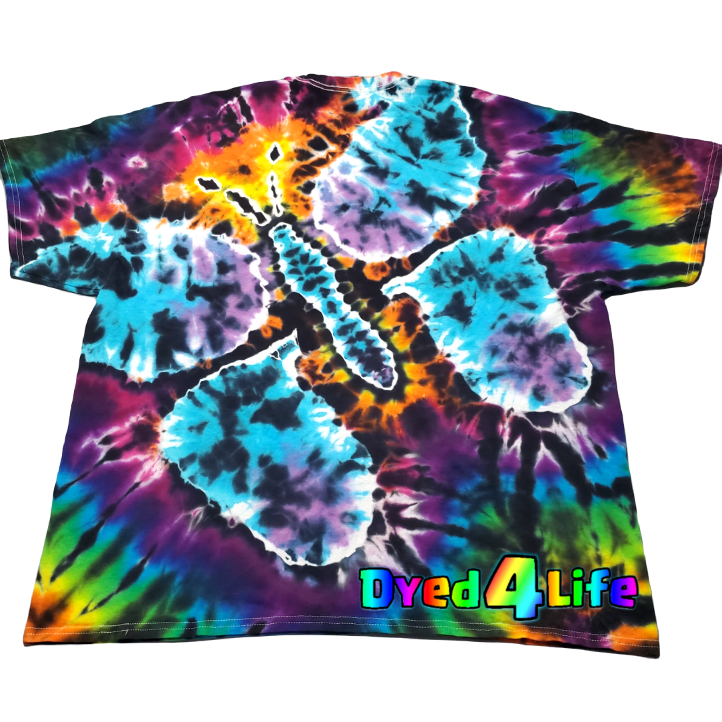 Ladies Butterfly Tie Dye Shirt!