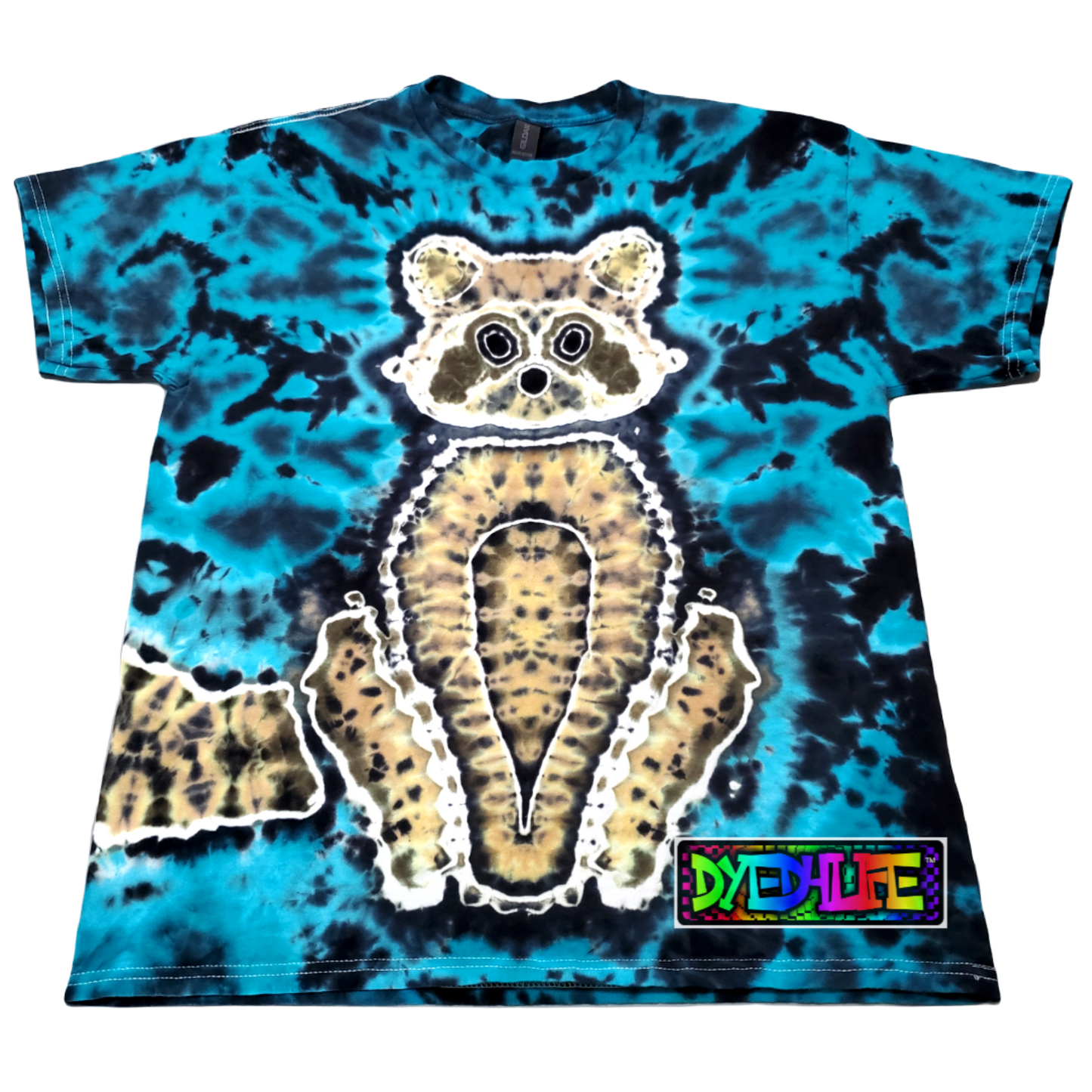 Ladies Raccoon Tie Dye!