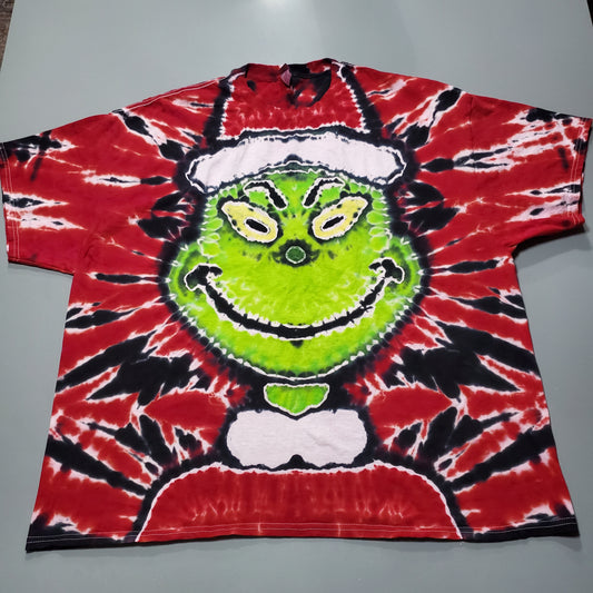 3XL Green Meanie Santa Tie Dye!