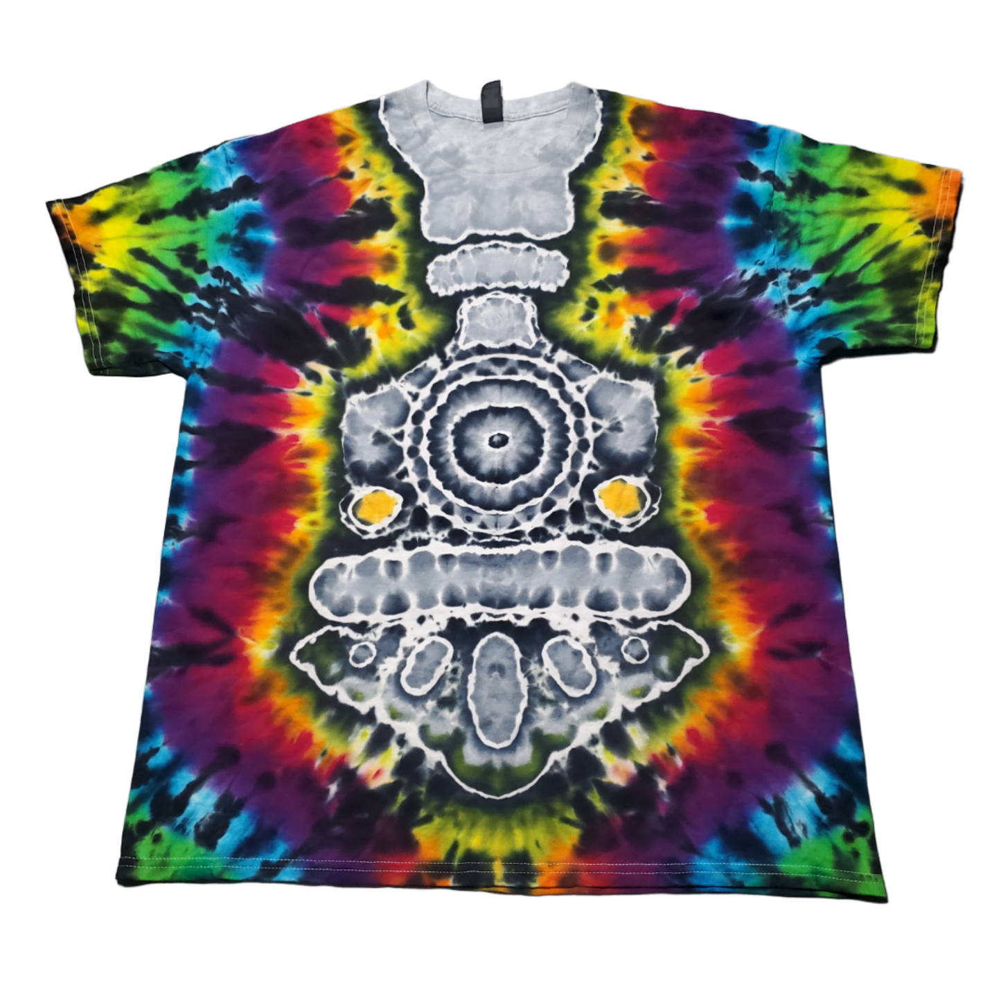 Locomotive Train Tie Dye