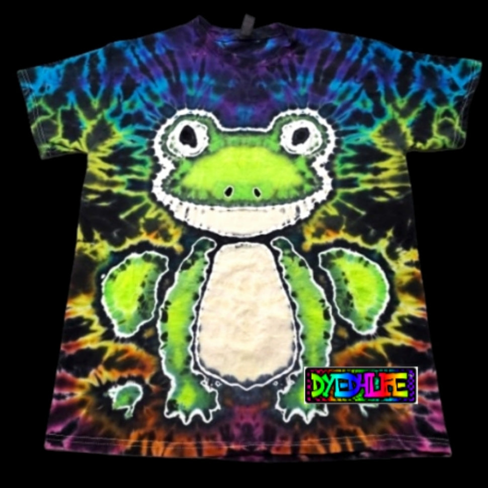 Sitting Frog Tie Dye!