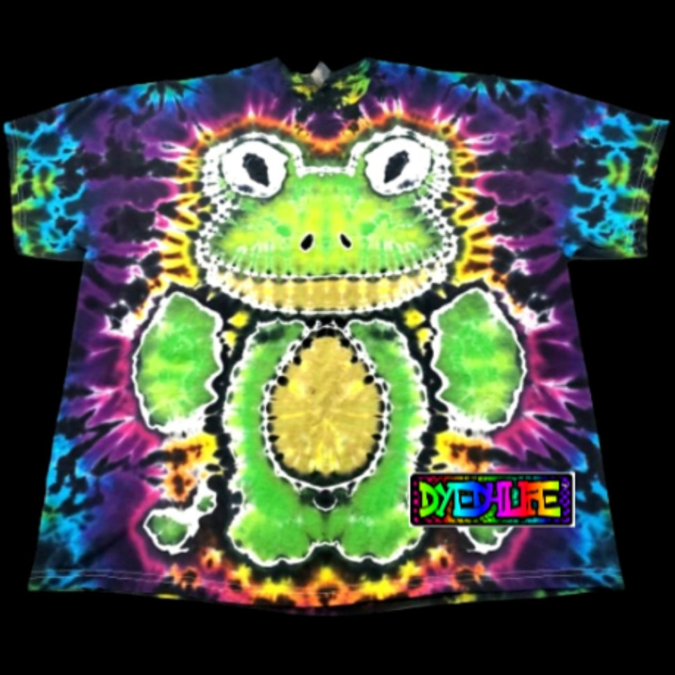 Sitting Frog Tie Dye!