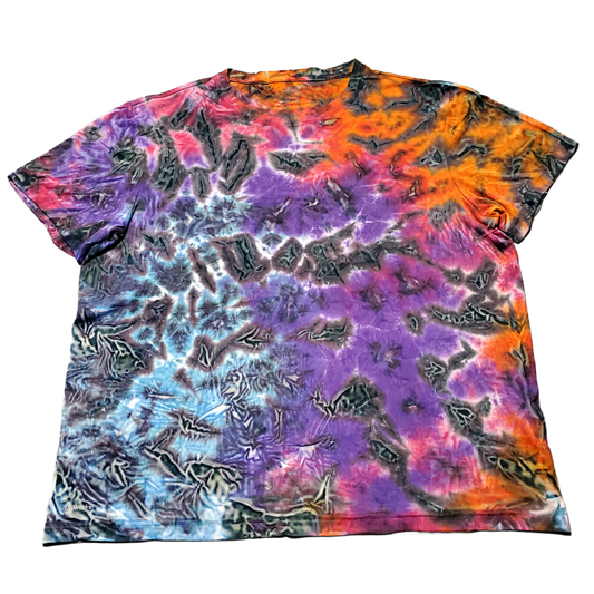 XL Dry Fit Tie Dye Scrunch Pattern Polyester Tie Dye