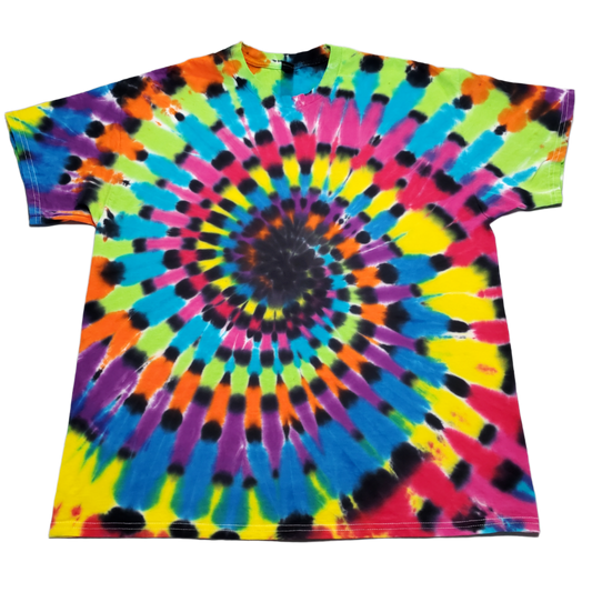 X8 Chaos Spiral Tie Dye Shirt