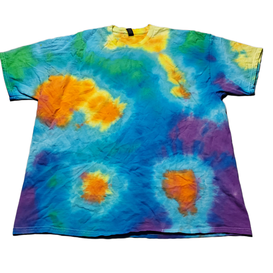 2XL Map of Color Tie Dye Shirt