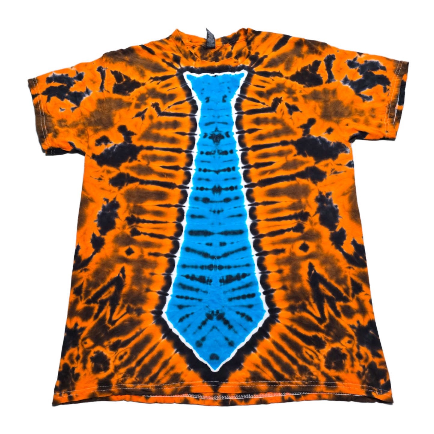 Neck Tie Tie Dye T Shirt