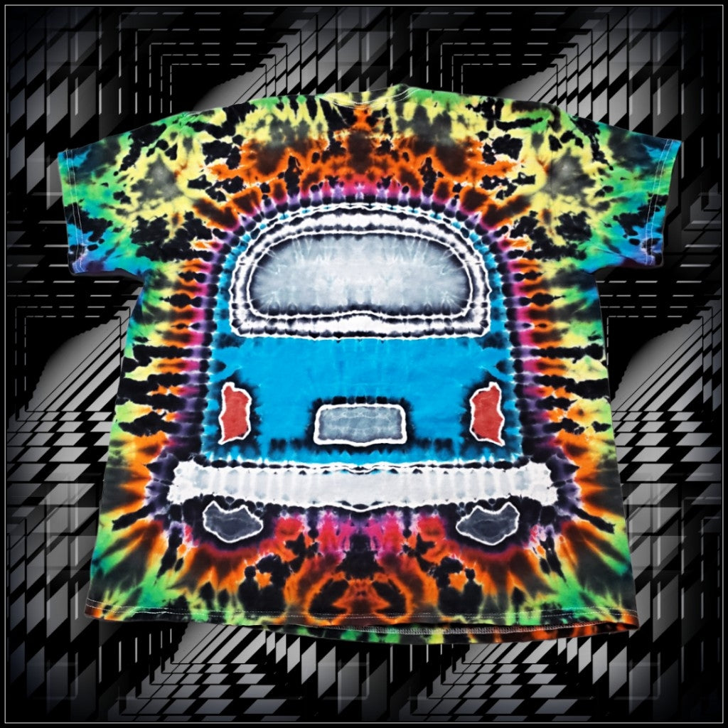 Hippy VW Bus Design! Front and back designs 😃