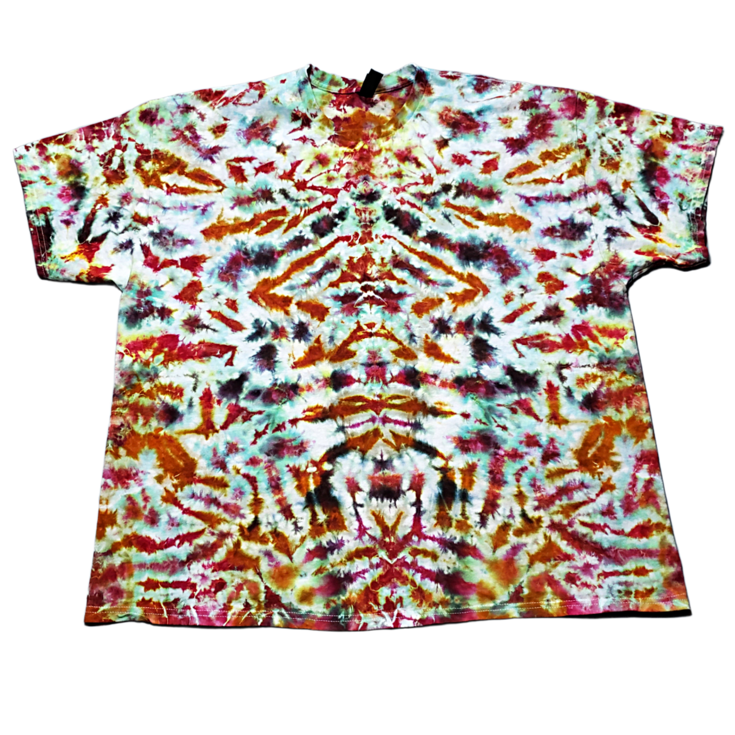 3XL Mirrored Chaos Mist Dyed Tie Dye Shirt