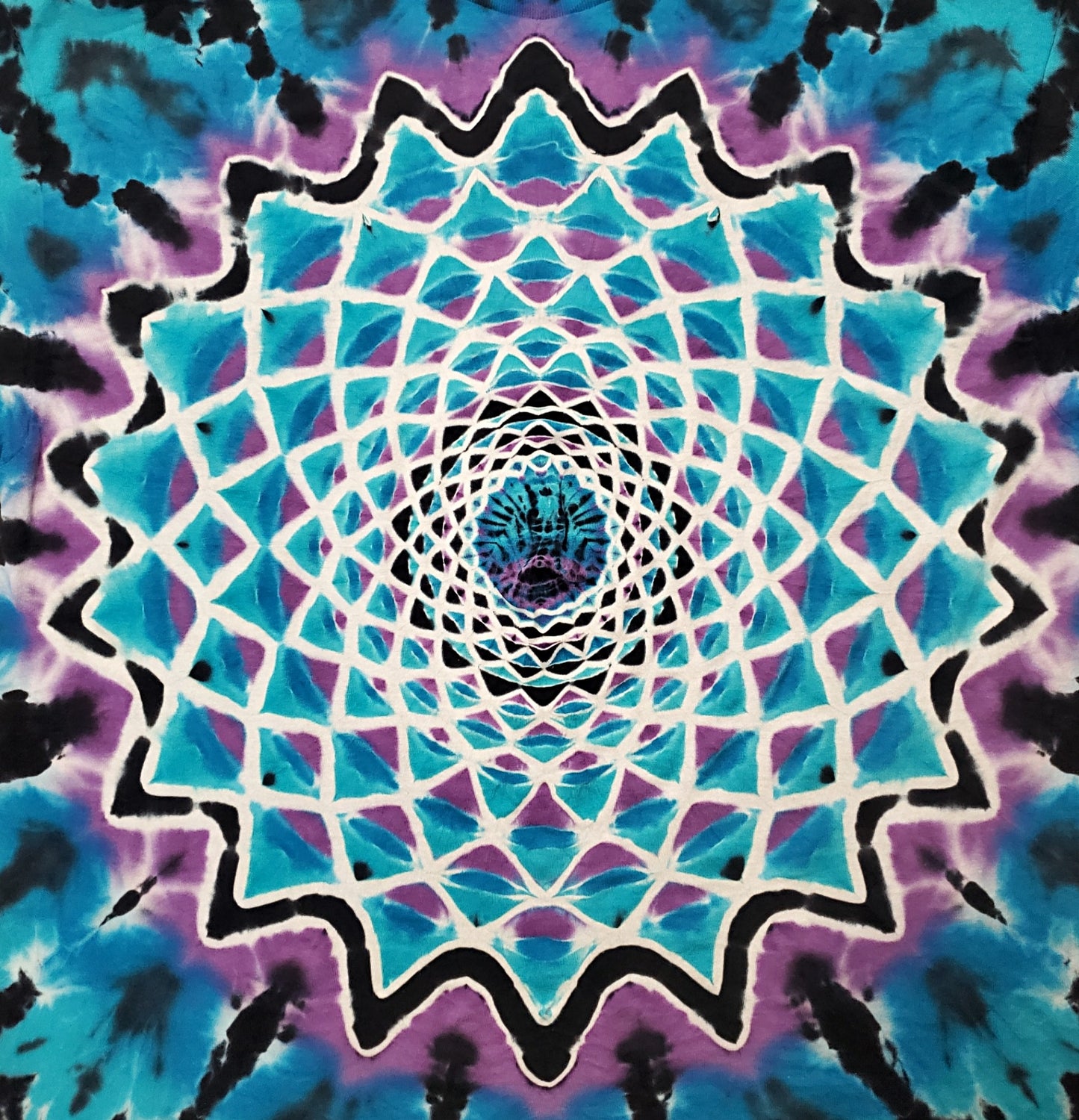 Cosmic Cool Mandala Tie Dye T Shirt