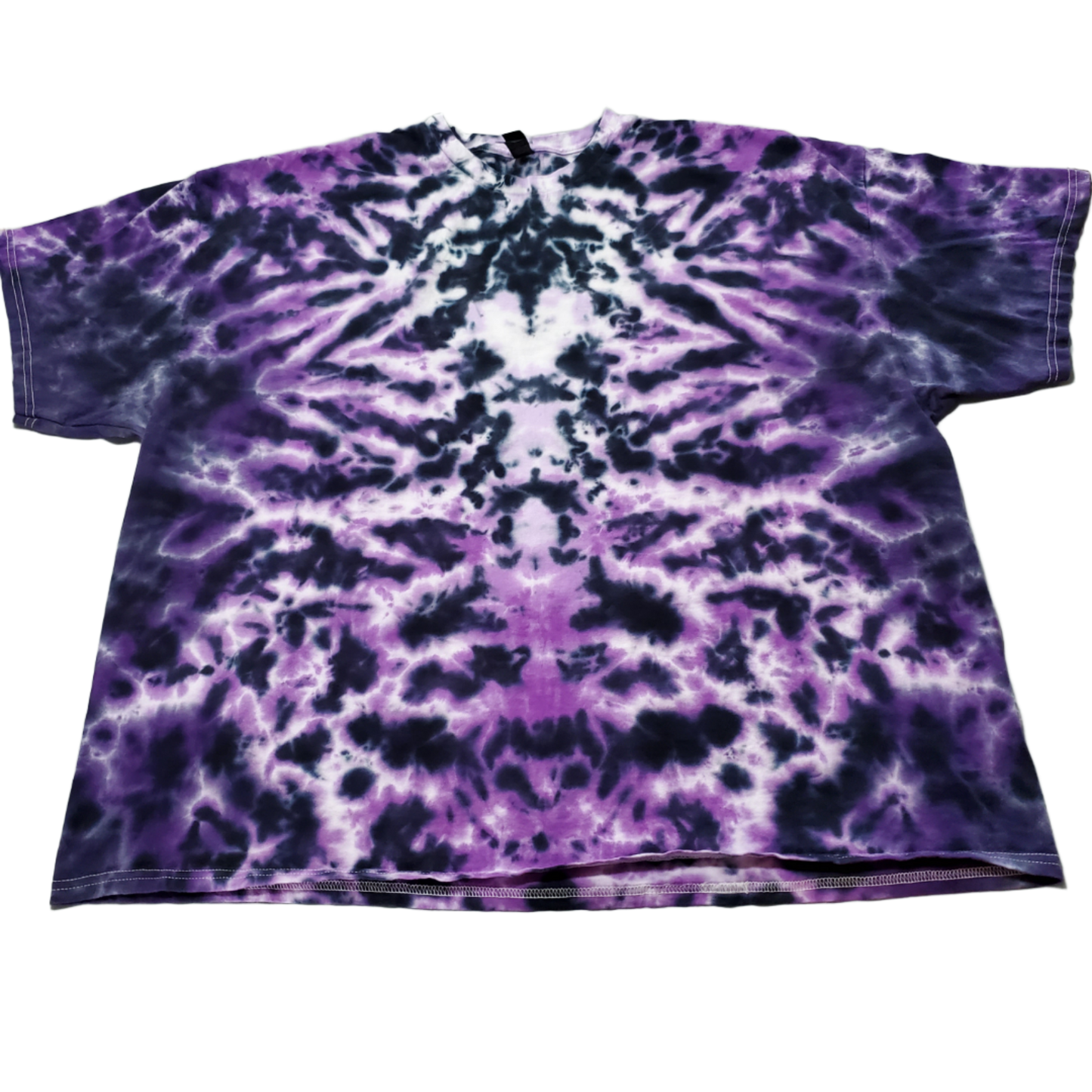 Rorschach Scrunch Gradient Color Style Tie Dye T Shirt