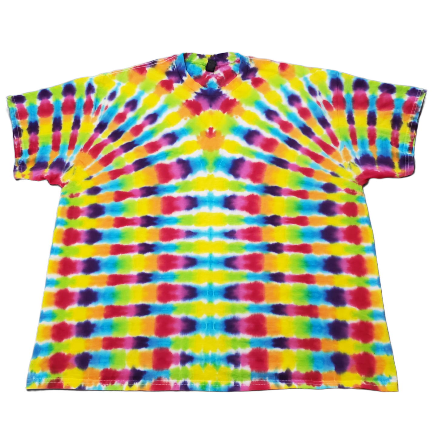 Ultra Color Pleated Fountain Tie Dye Shirt