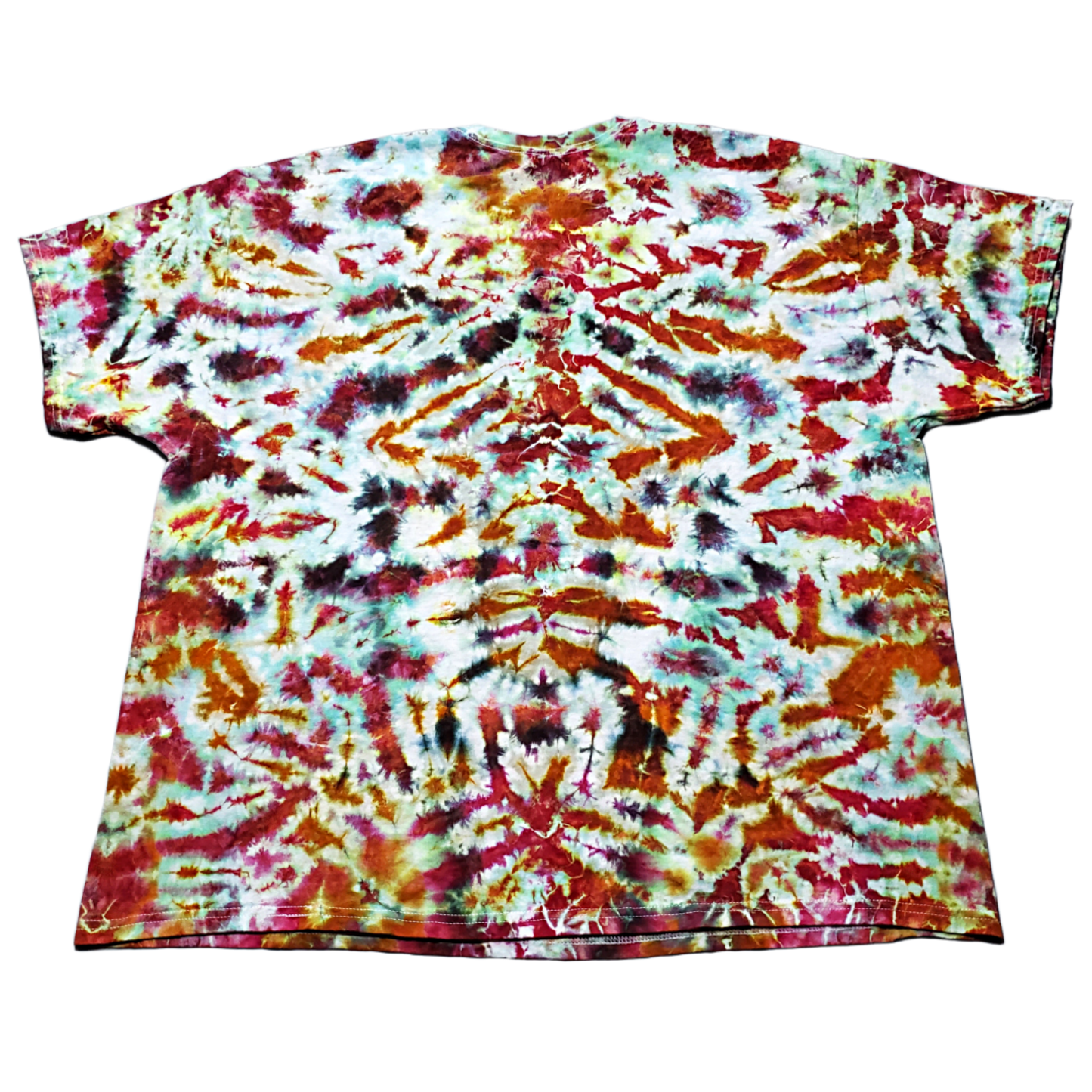 3XL Mirrored Chaos Mist Dyed Tie Dye Shirt