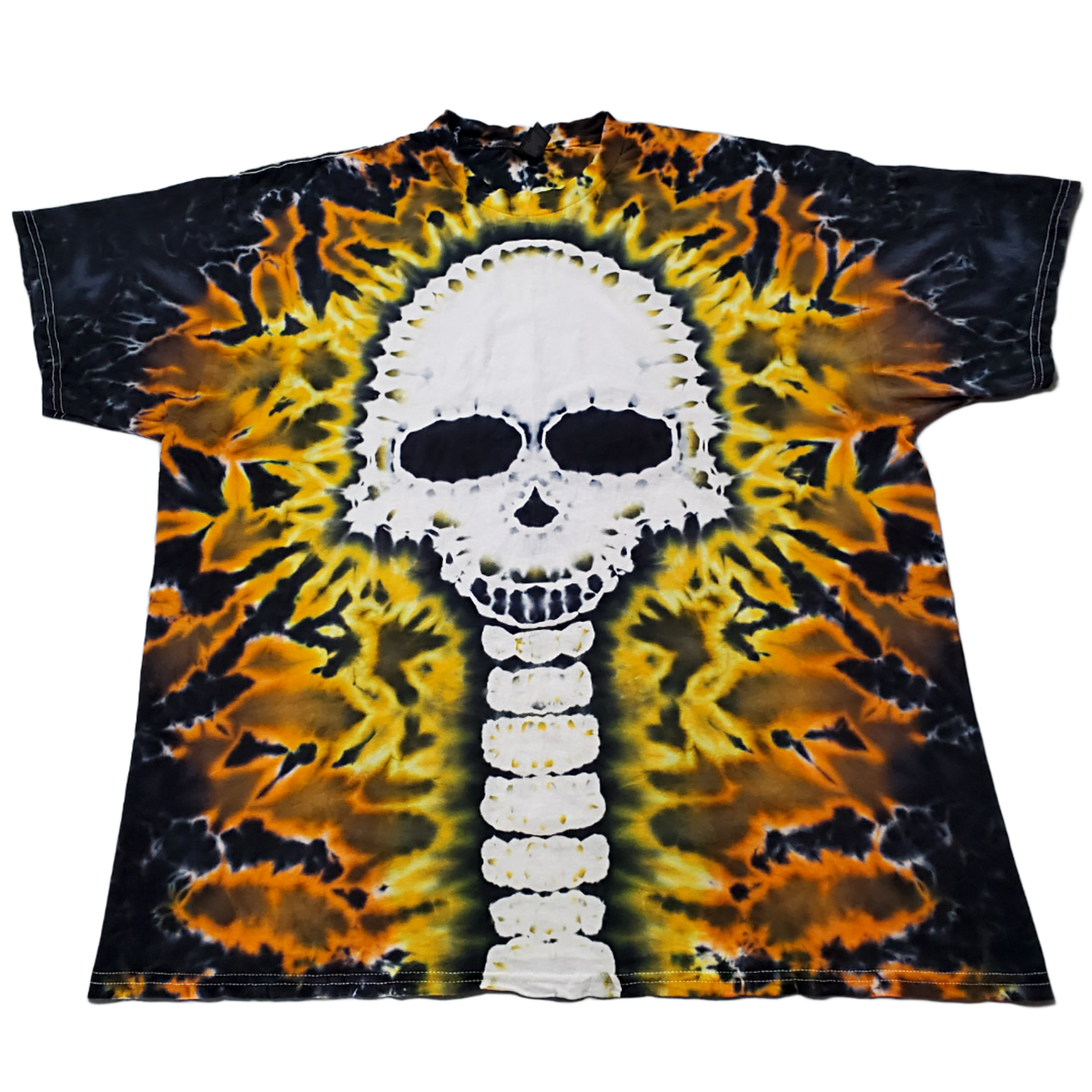 Skull and Spine Tie Dye