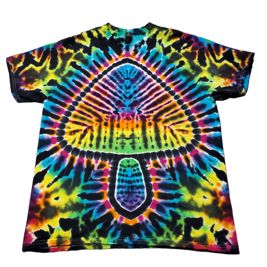 Rainbow Mushroom Tie Dye Shirt