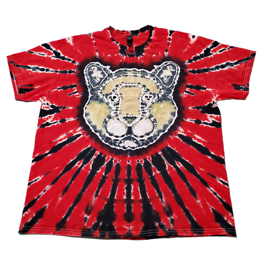 Cougar Face Tie Dye Shirt!