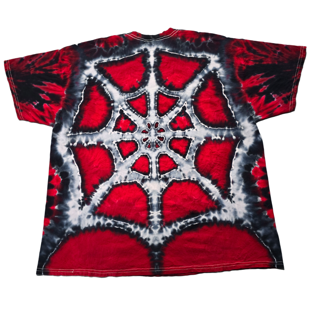 Spider and Web Design Tie Dye