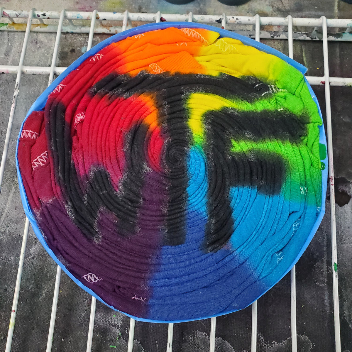 WTF Spiral Tie Dye Shirt