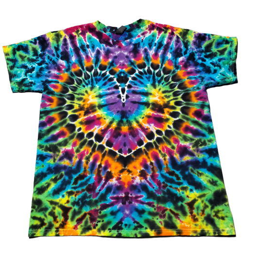 Rainbow Heart Tie Dye Shirt