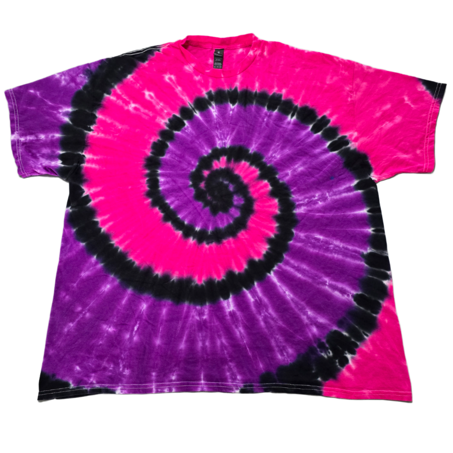 2 Color Spiral Tie Dye Shirt