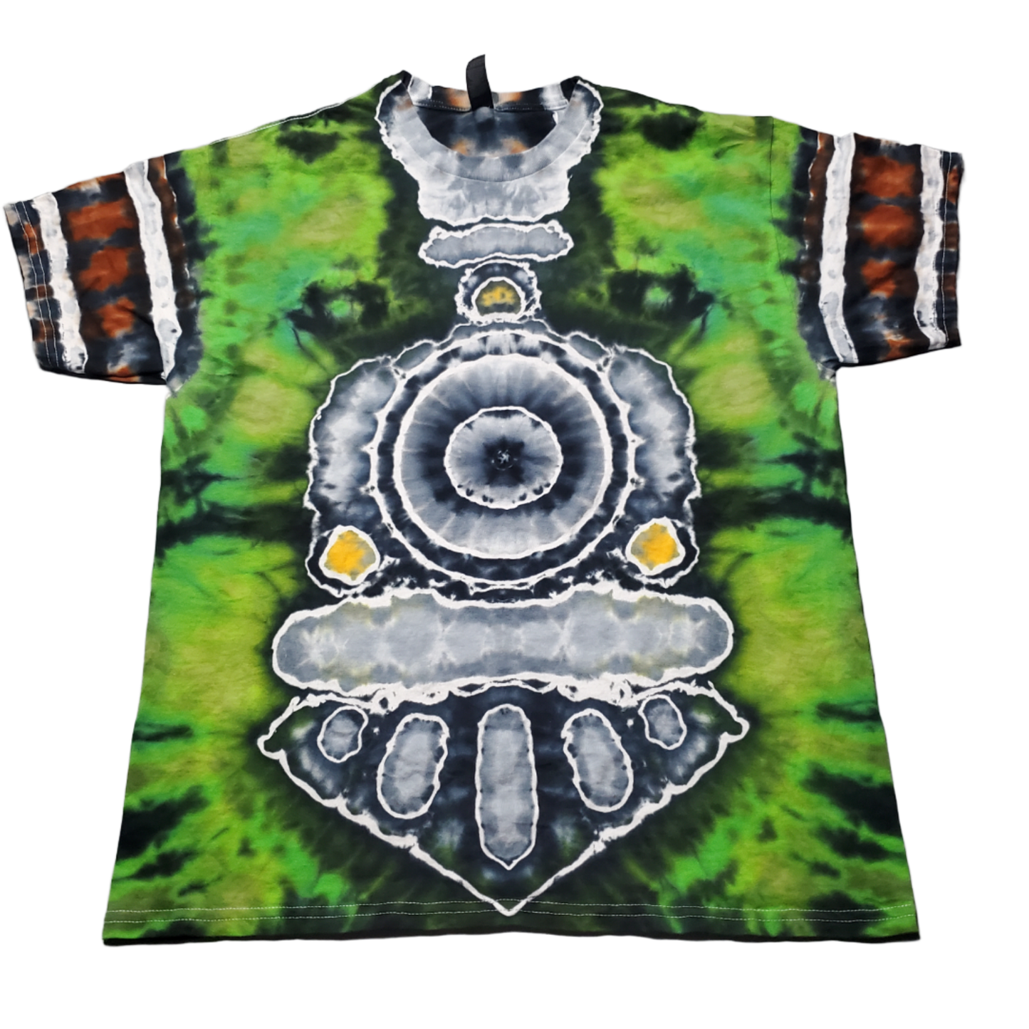 Locomotive Train Tie Dye