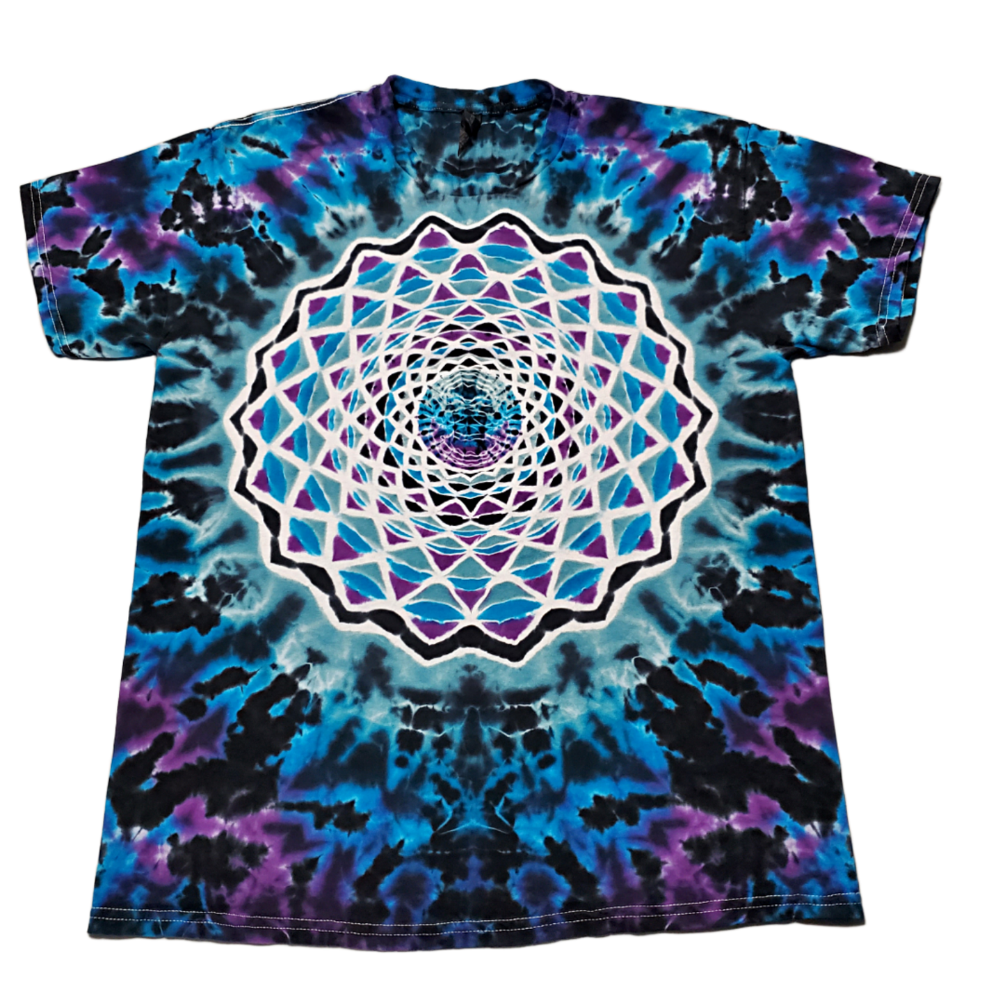 Cosmic Cool Mandala Tie Dye T Shirt