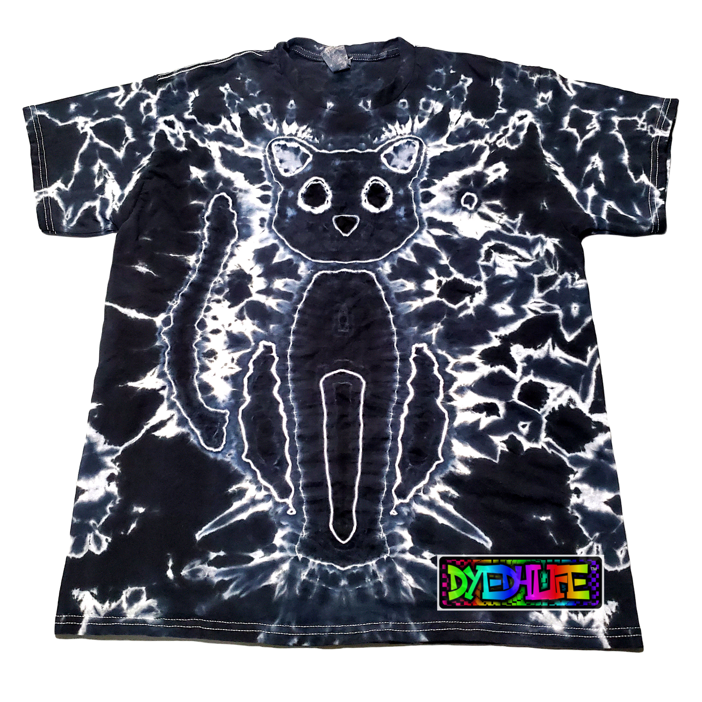 Black Cat Tie Dye!