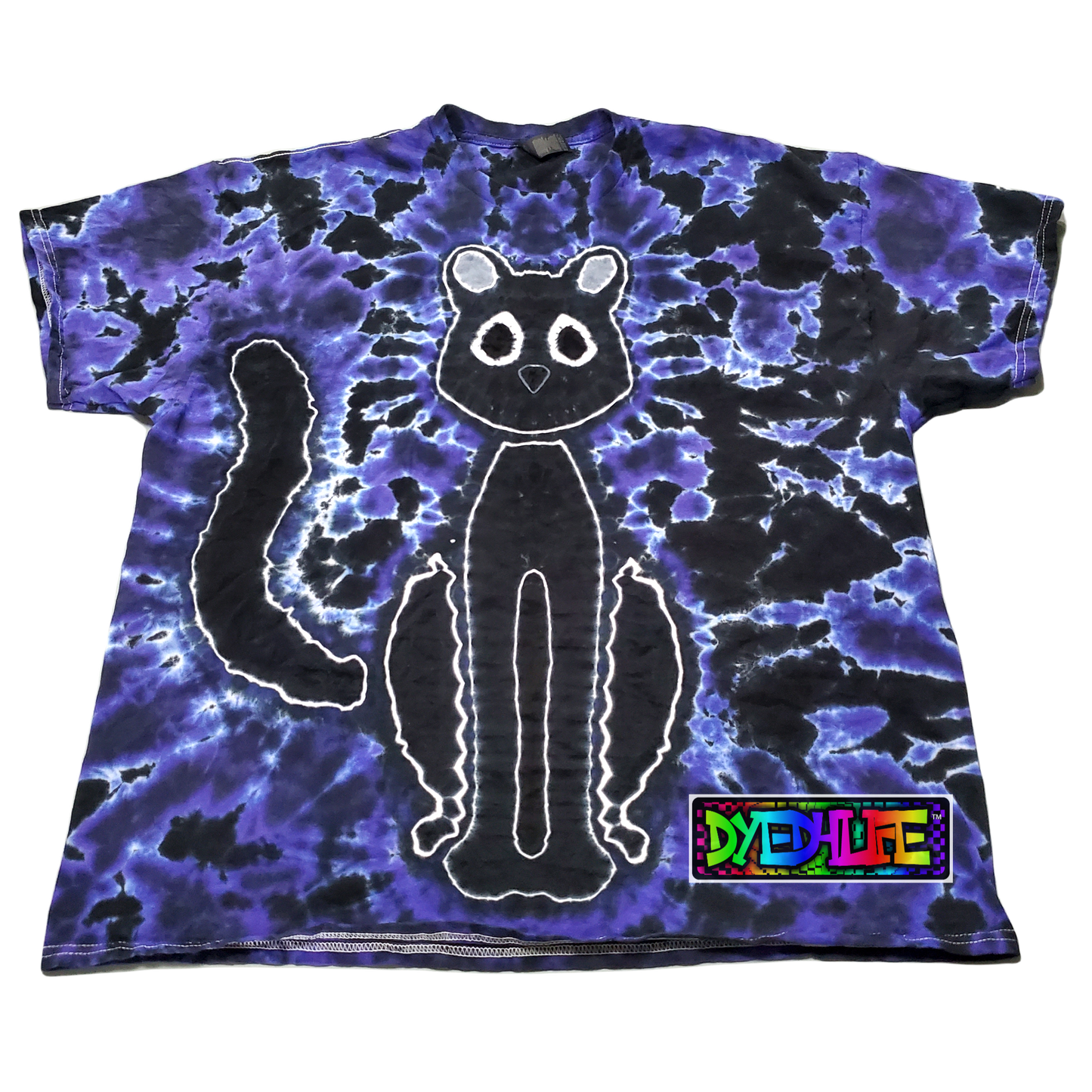 Black Cat Tie Dye!