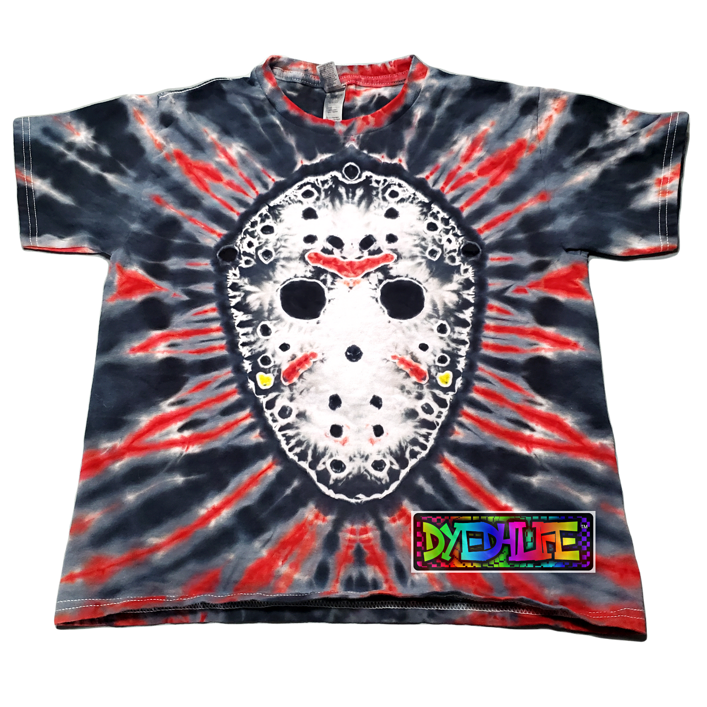 Hockey Mask Tie Dye T Shirt